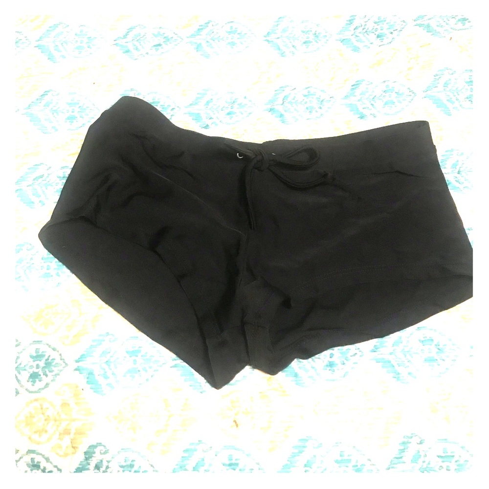 Boy short bikini bottoms